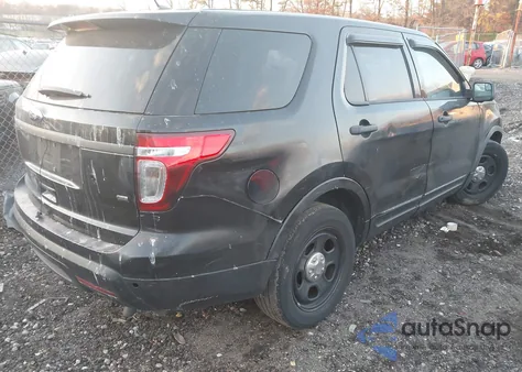 2015 Ford Explorer Police Interceptor из США, поврежденный, VIN 1FM5K8AR8FGA15918